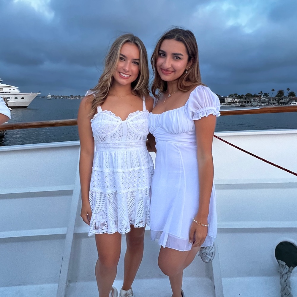 Estella dress in white from Lucy in the sky!